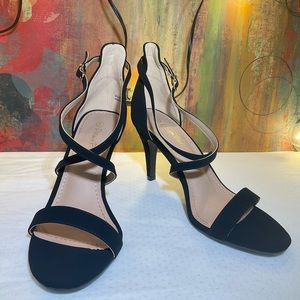 DREAM PAIRS Women's Dolce Fashion Stilettos Open Toe Pump Heel Sandals, US 8 M